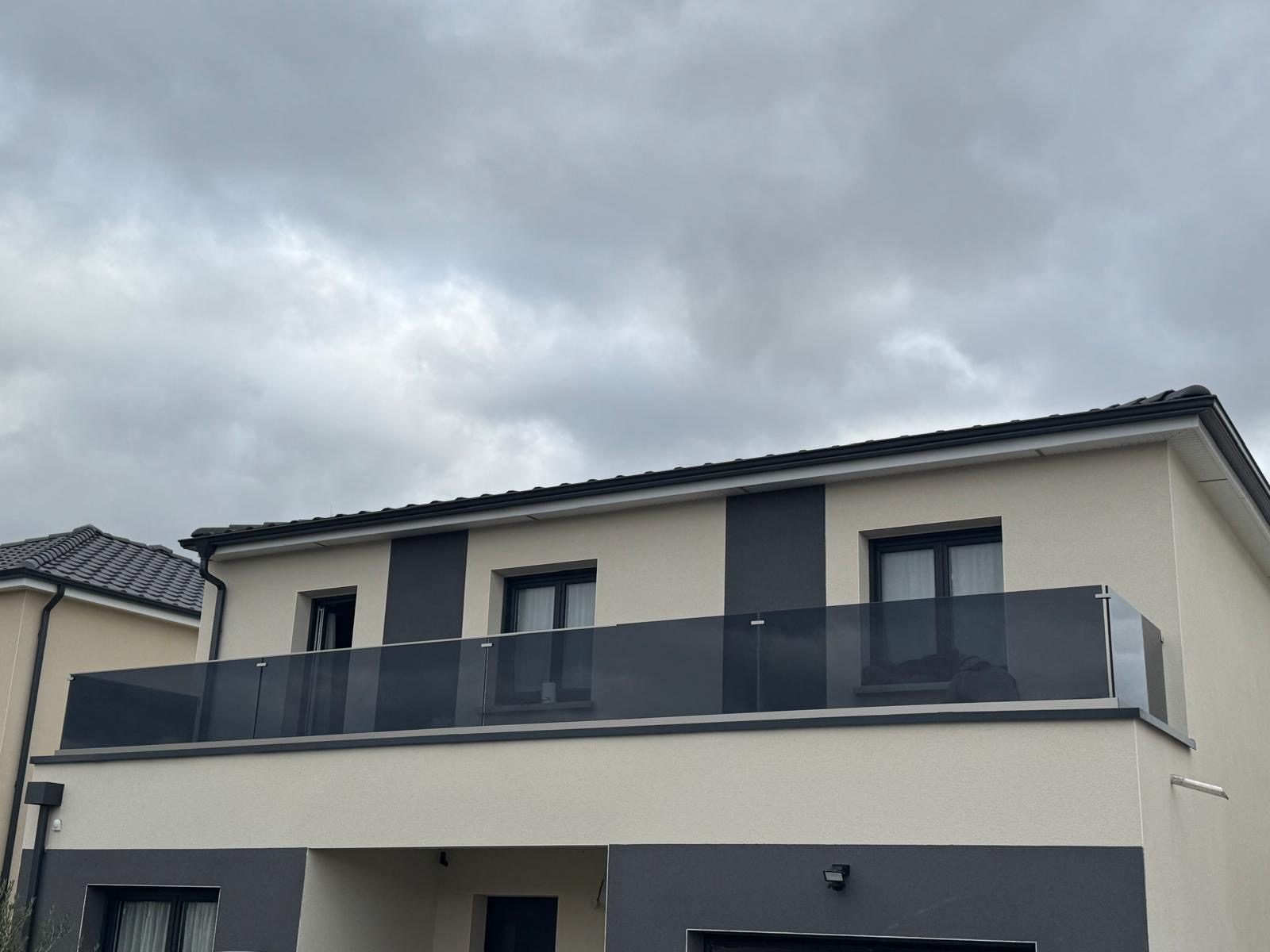 Garde-corps en verre sur mesure, réalisation 3
