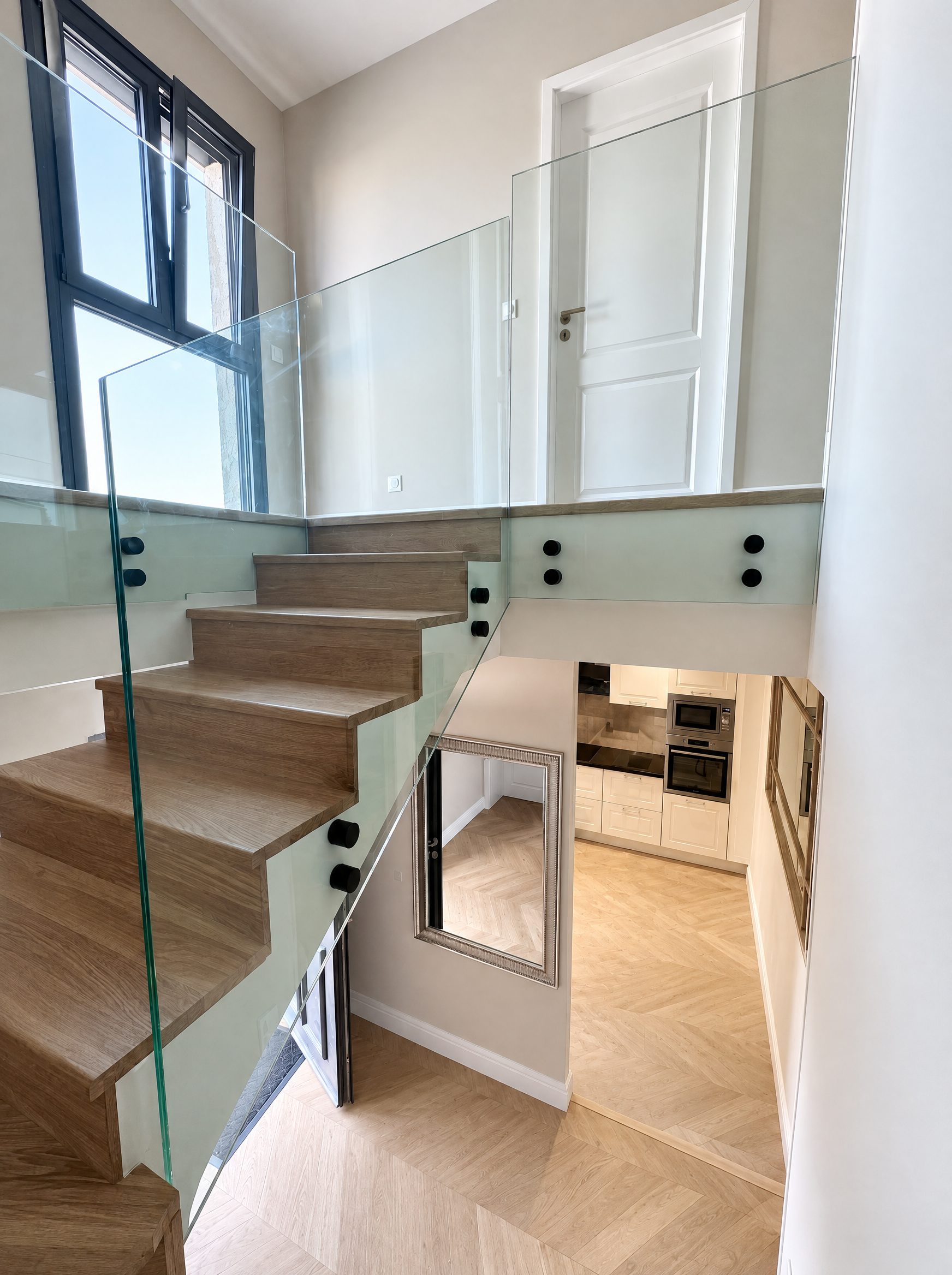 Garde-corps en verre sur mesure, réalisation 10