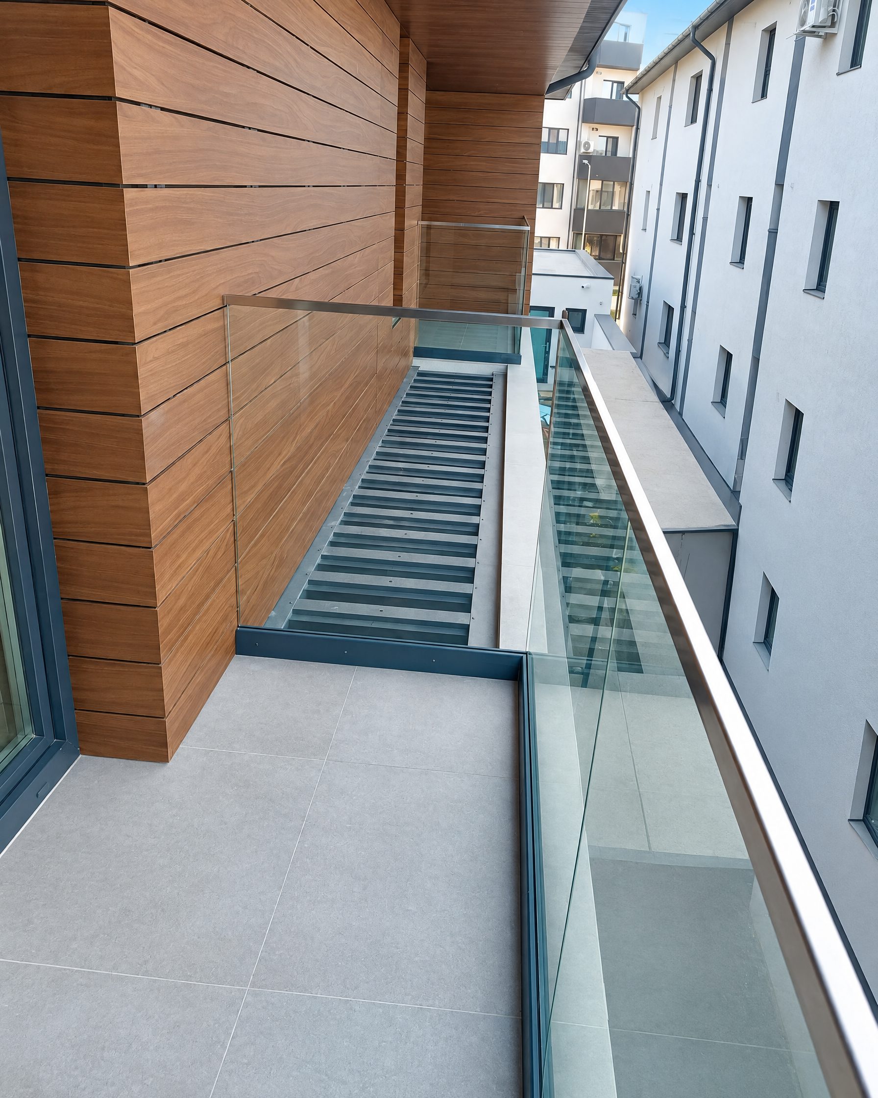Garde-corps en verre sur mesure, réalisation 21