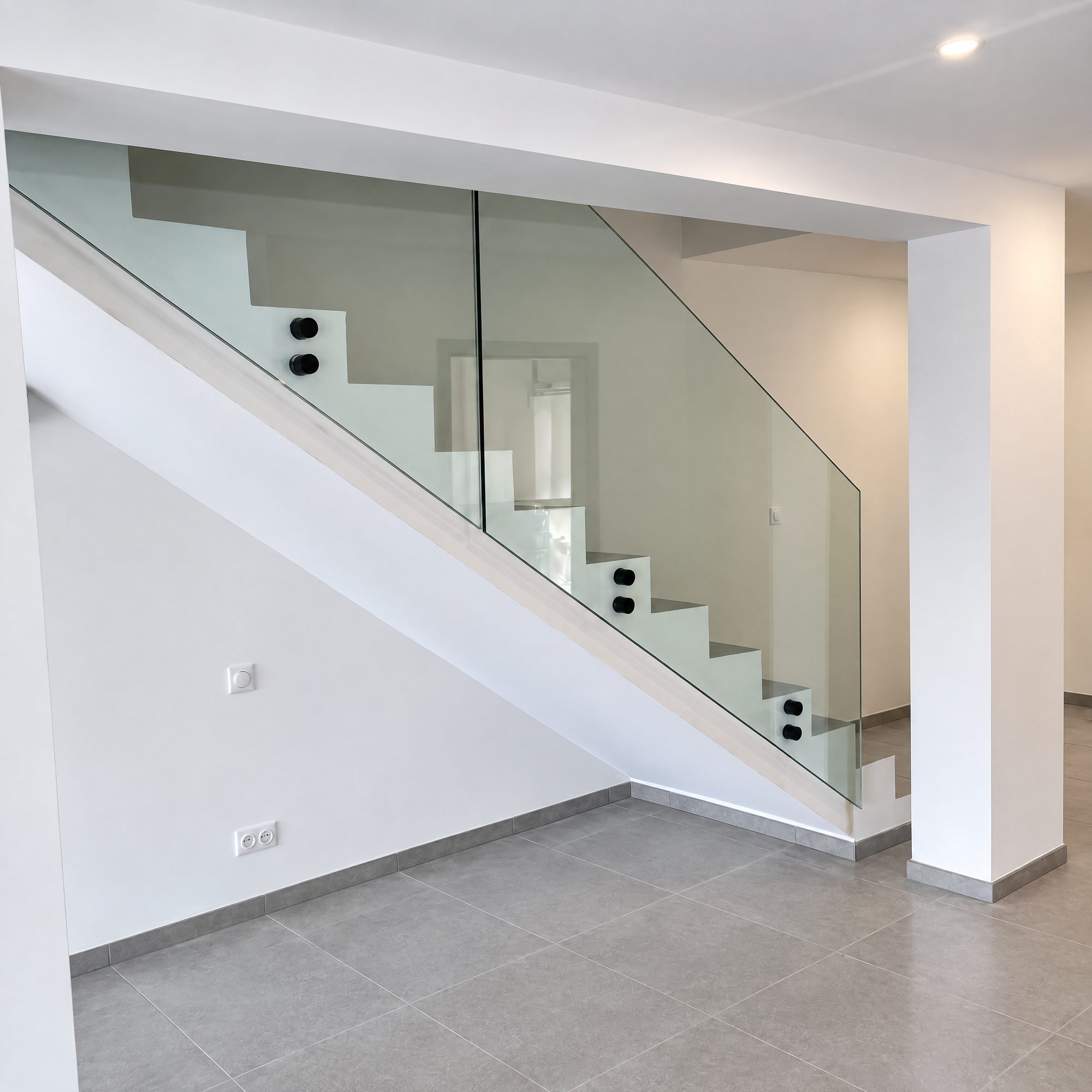 Garde-corps en verre sur mesure, réalisation 31